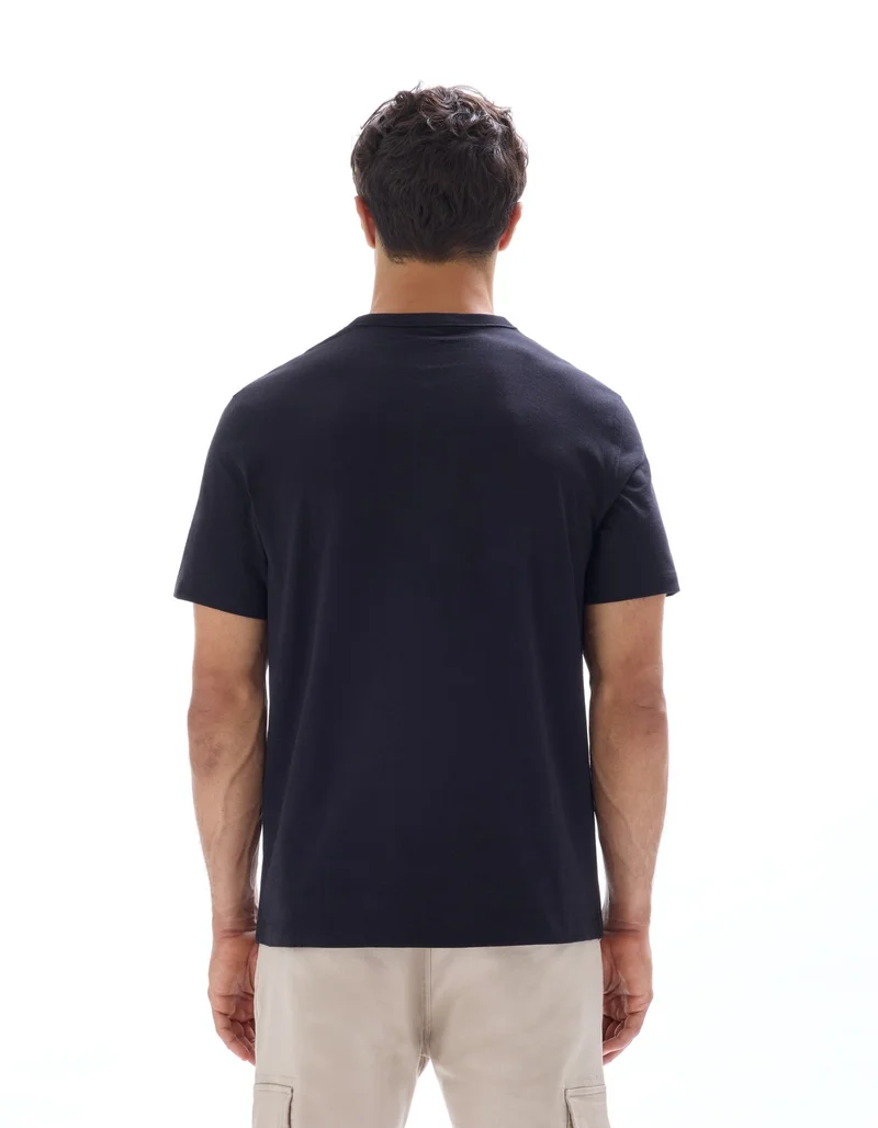 Celio Tebox Bleu Nuit Short Sleeves Tshirt