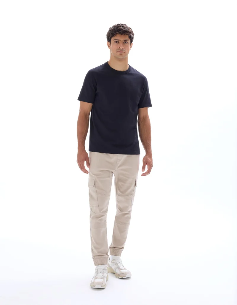 Celio  Tebox Bleu Nuit Short Sleeves Tshirt for Men | Best Price UAE