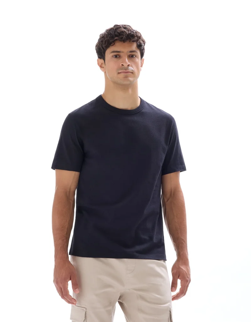 Celio Tebox Bleu Nuit Short Sleeves Tshirt