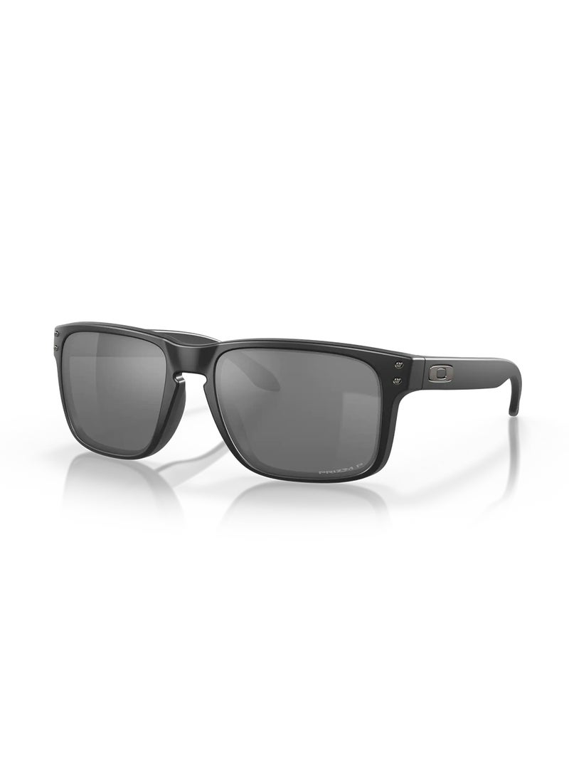 OAKLEY Men's Mirrored Square Shape Sunglasses - OO9102 9102D6 55 - Lens Size: 55 Mm - Image 1