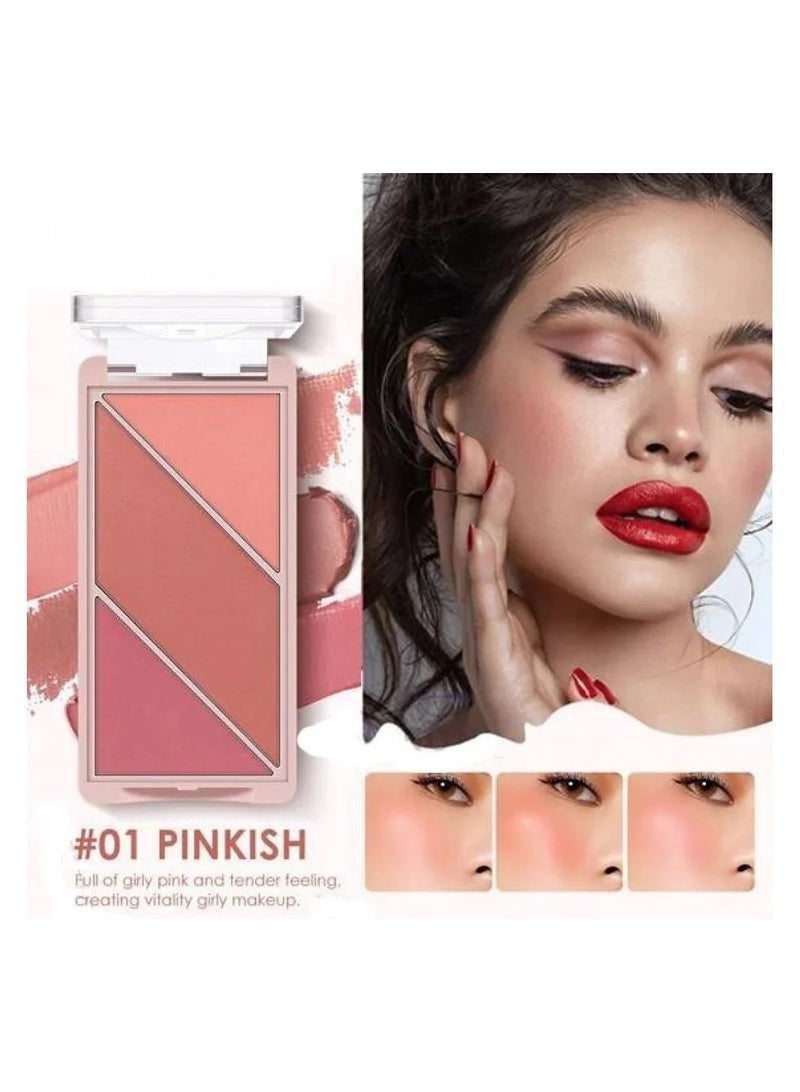 O.TWO.O Palette 3 in 1 Blush Highlighter Contour 01 - 10 g - Image 2