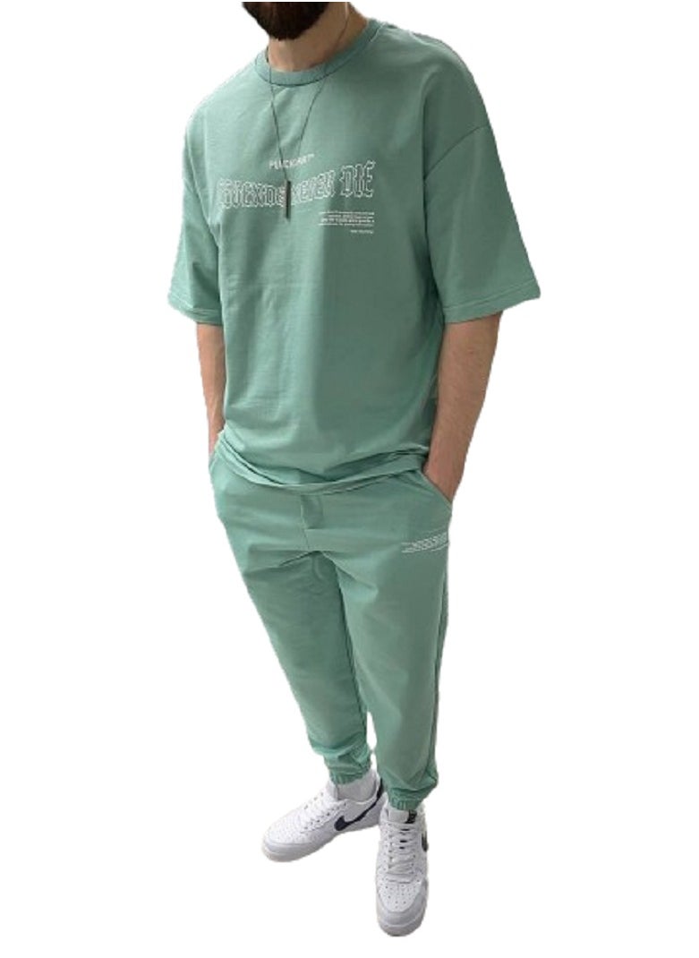 Generic - Oversize Pajamas, Summer Milton Lycra material - suitable for home, going out and clubs - treated against lint and shrinkage. - Image 1
