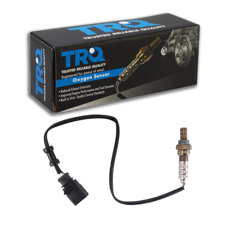 TRQ O2 Oxygen Sensor 4 Wire NarrowBand Compatible with 2009 Audi A4 Quattro 20082010 A5 Quattro 20122015 A6 Quattro 20122015 A7 Quattro 20132014 A8 Quattro 20092017 Q5 20102016 S4