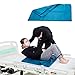 LOSCHEN Tubular Slide Sheet for Elderly Transfer Sliding Draw Sheets to Assist Moving Elderly for Cars Vehicles Wheelchairs and Bed Transfers Hospitals Home Care Lake Blue 28x2872x72cm - Image 1