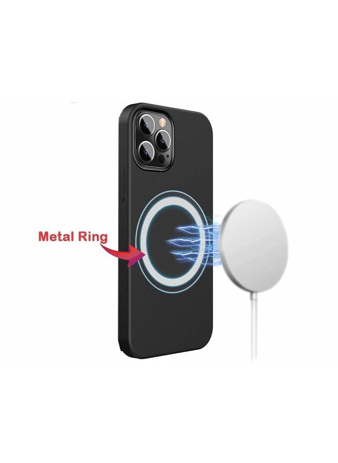 WYNK - Universal Metal Rings Compatible for Apple Magsafe Charger/Wallet/Battery Pack, Compatible with iPhone 16/15/14/13/12 Series(Mini/Plus/Pro/Pro Max) and Samsung Galaxy (Black+Sliver, 4 PCS) - Image 1