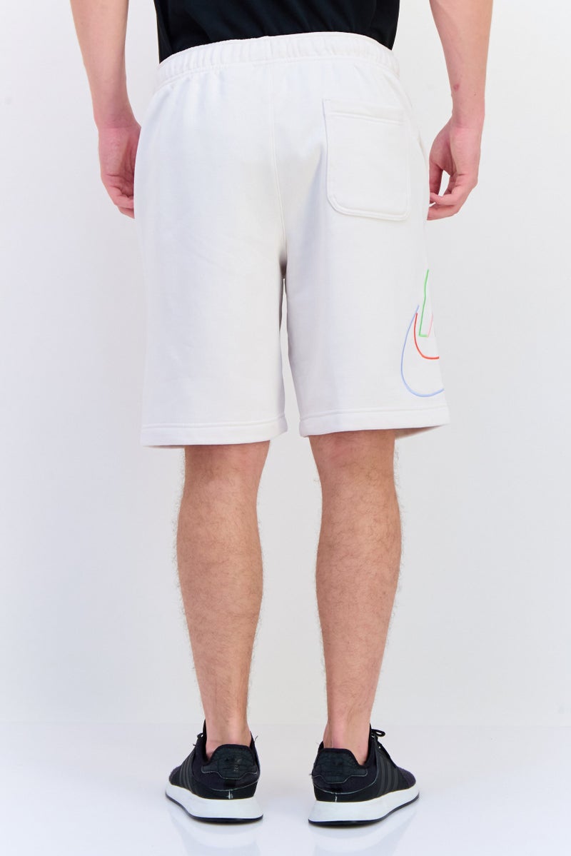 Nike Men Standard Fit Outdoor Shorts, Beige  - Image 3