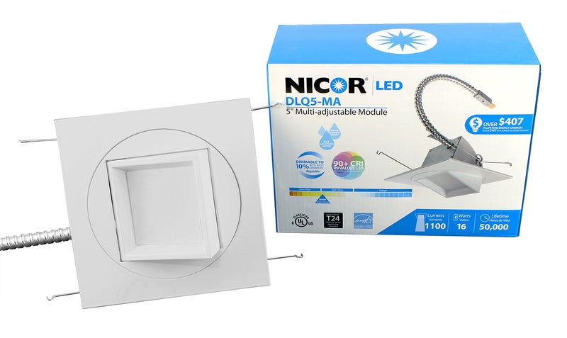 NICOR إضاءة DLQ5MA101203KWH DLQ5 ضوء مدمج 5 3000K