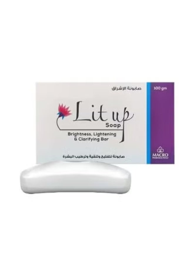 ماكرو ليت أب صابونة تفتيح وإشراق وتنقية البشرة – 100 جم - Image 1