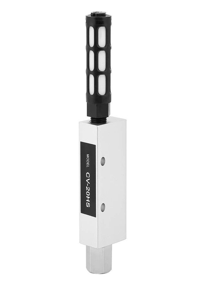 Naroote Venturi Vacuum Pump, Air Compressor Pneumatic Vacuum, Venturi Valve Pneumatic Vacuum CV-20HS Pneumatic Air Exhaust Vacuum Generator Ejector with Vacuum Generator - Image 5