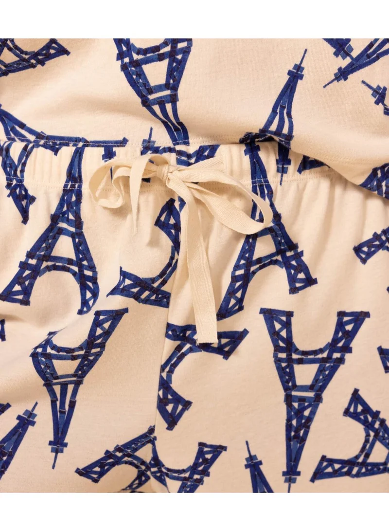 Petit Bateau Women's Paris Cotton Short Pyjamas