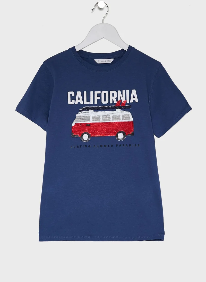 MANGO Kids California T-Shirt