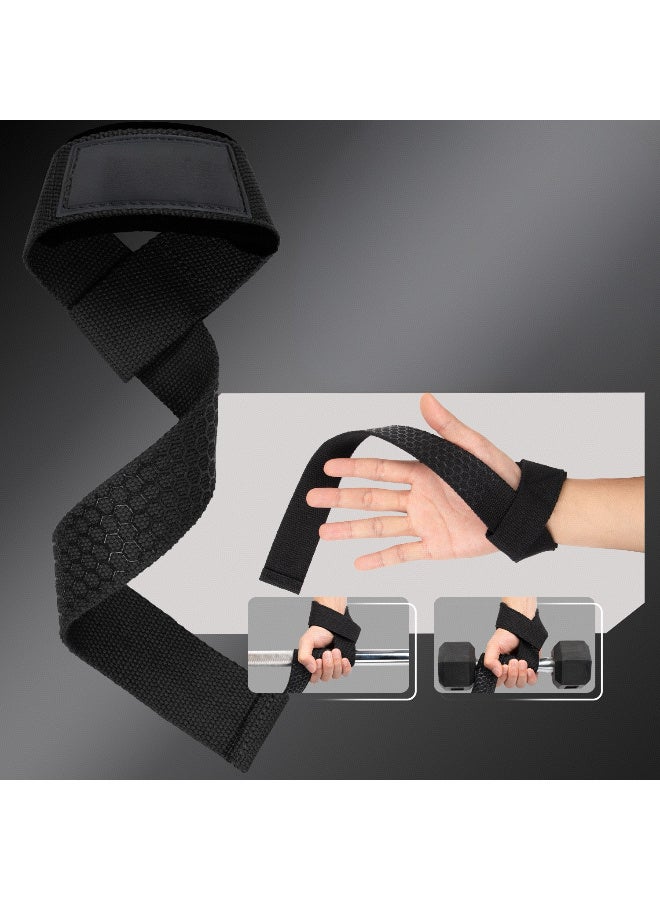 Kawkab Anti-slip silicone weightlifting strap, fitness wrist guard sports equipment, bench press support anti-sprain strength training compression strap - Image 5