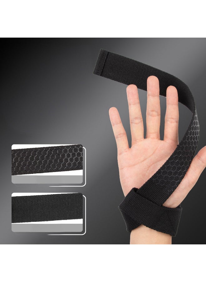 Kawkab Anti-slip silicone weightlifting strap, fitness wrist guard sports equipment, bench press support anti-sprain strength training compression strap - Image 4