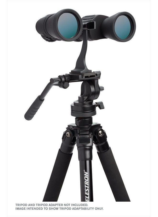 Cometron 7x50 Bincoulars - Beginner Astronomy Binoculars - Large 50mm Objective Lenses - Wide Field of View 7x Magnification