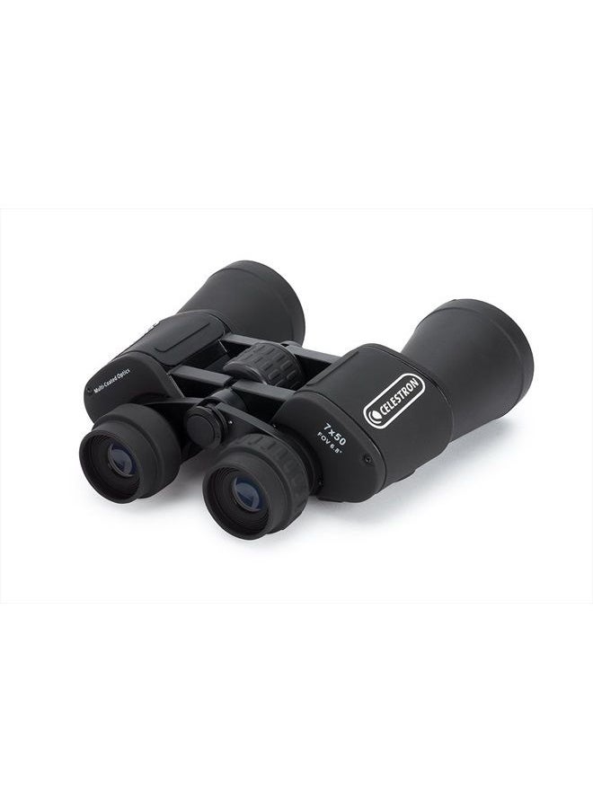 Celestron Cometron 7x50 Bincoulars - Beginner Astronomy Binoculars - Large 50mm Objective Lenses - Wide Field of View 7x Magnification  - Image 2