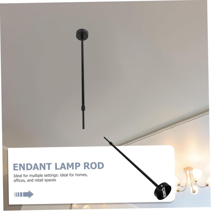 TEHAUX Pendant Lamp Parts Fixed Rail Track Telescopic Lighting Rod for Ceiling Spotlight Lighting Ceiling Fixture Extension Rod - Image 4