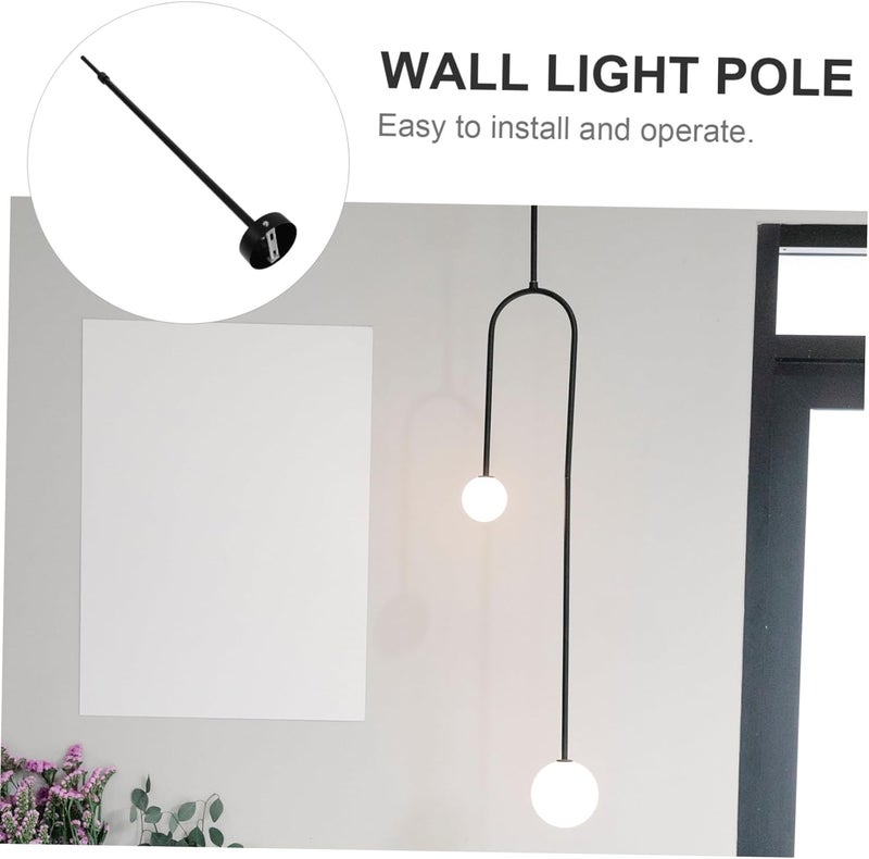 TEHAUX Pendant Lamp Parts Fixed Rail Track Telescopic Lighting Rod for Ceiling Spotlight Lighting Ceiling Fixture Extension Rod - Image 2