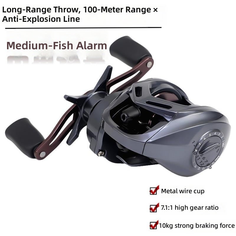 HONGMEI Renowned Water Drop Reel - Durable Metal Fishing Gear for All Types of  Angling - Image 2