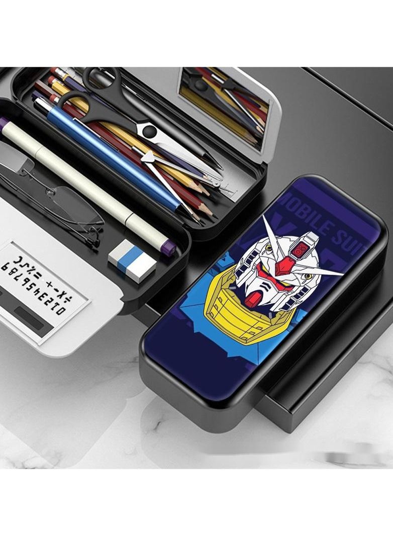 Anime Mobile Suit Gundam Multifunctional Pencil Case for Elementary and Middle School Students  - Image 1