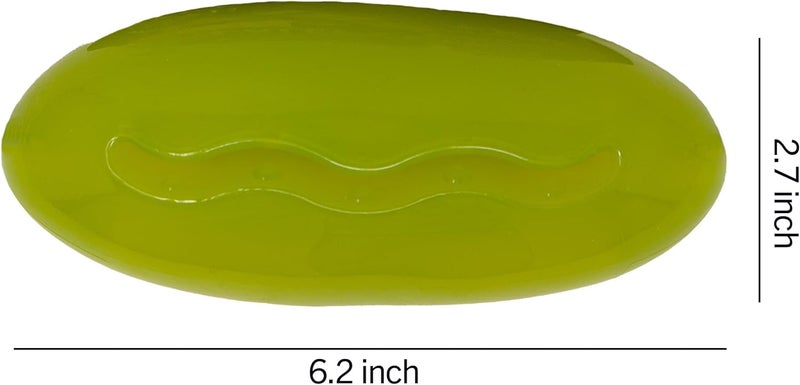 Starmark Treat Dispensing Pickle Pocket for Dogs - Multi-Coloured Interactive Chew Toy - Image 5