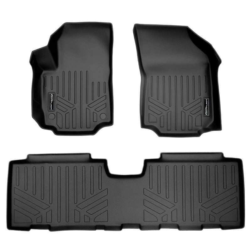 MAXLINER Custom Fit Floor Mats 2 Row Liner Set Compatible with 20182024 GMC Terrain