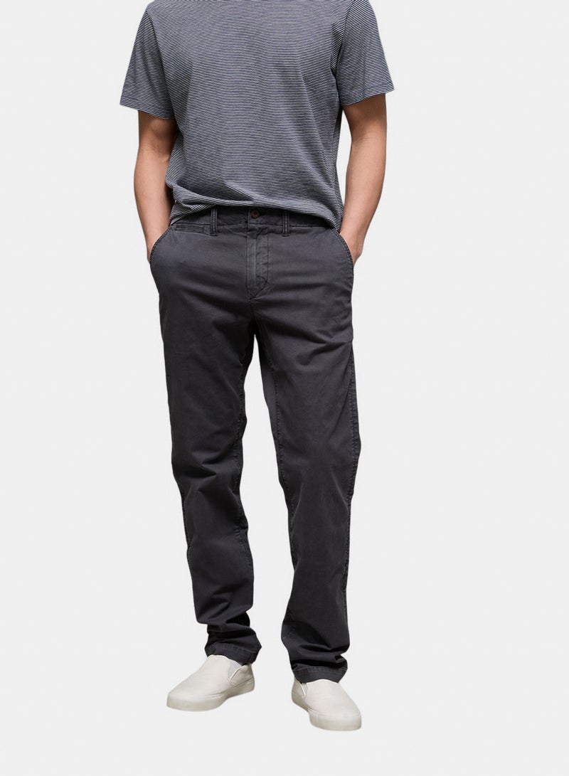 American Eagle AE Flex Original Straight Lived-In Khaki Pant - Image 1
