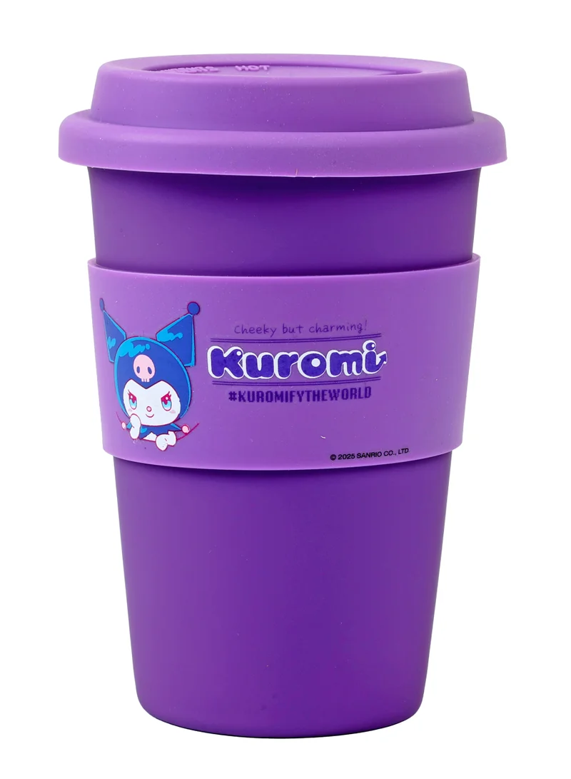 Sanrio Sanrio Kuromi 400ml Ceramic Coffee Cup With Holder
