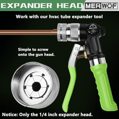 MERWOF 1/4 Inch Expander Head for HVAC Tube Expander Tool (1/4 inch) - Image 2