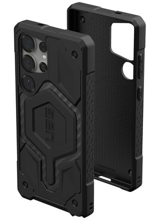 UAG Monarch Pro MagSafe for Samsung Galaxy S25 ULTRA Case Cover [25 Feet Drop tested] - Carbon Fiber