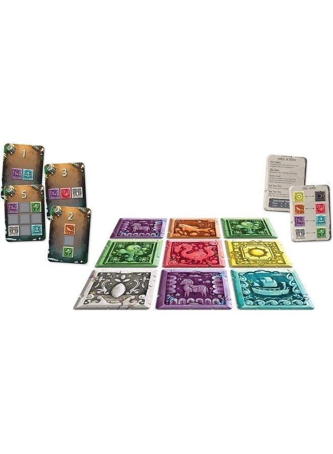 غايمرايت الأحجار المتغيرة لعبة استراتيجية الأسرة المرئية لصنع القرار من البلاط والبطاقات والتكتيكات 8 سنوات + - Image 2