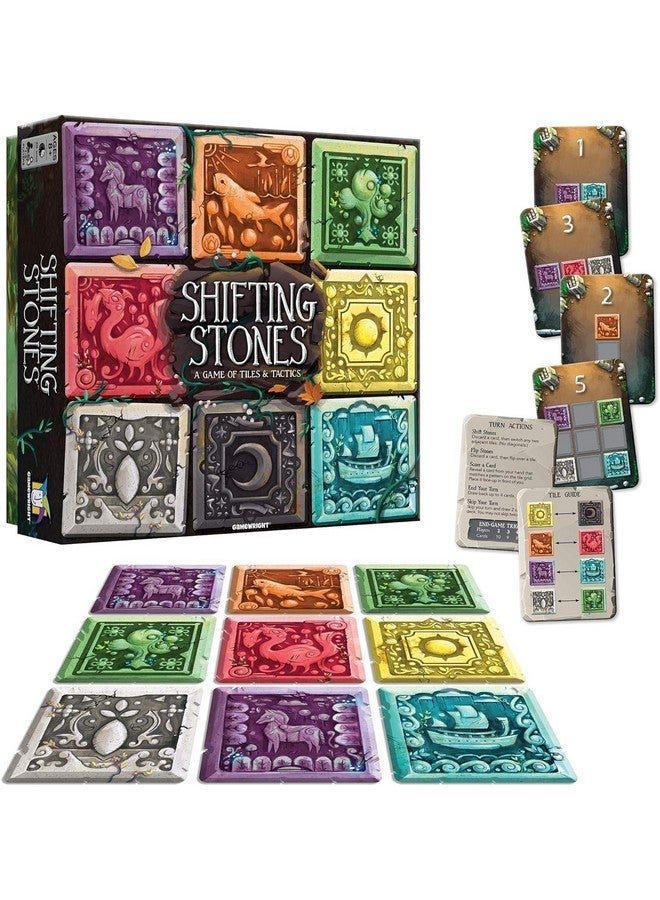 غايمرايت الأحجار المتغيرة لعبة استراتيجية الأسرة المرئية لصنع القرار من البلاط والبطاقات والتكتيكات 8 سنوات + - Image 1