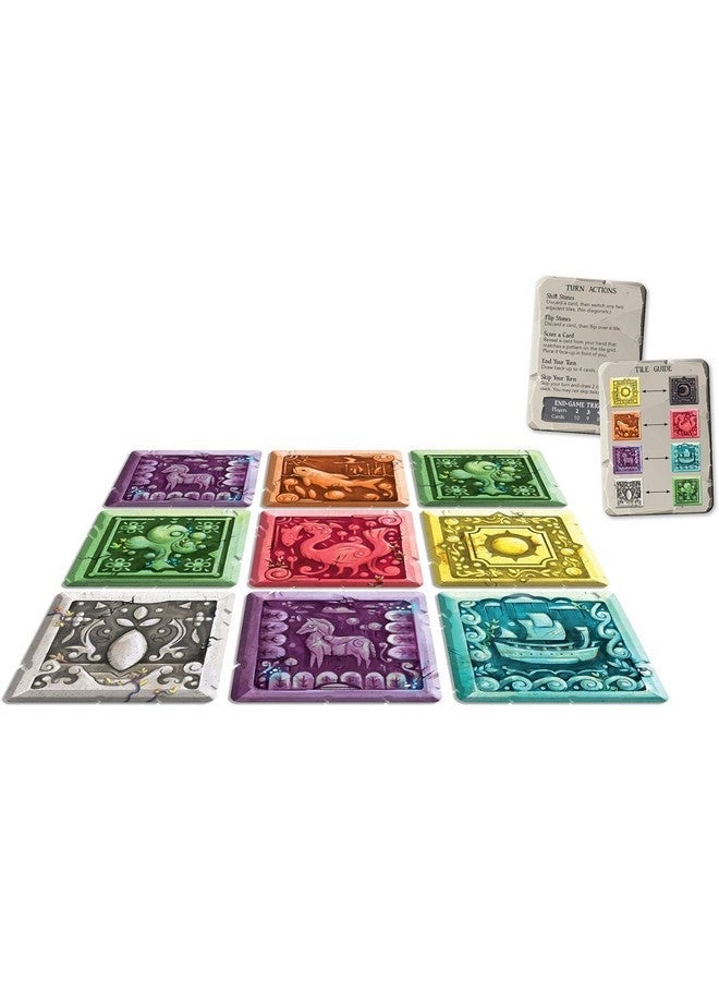 غايمرايت الأحجار المتغيرة لعبة استراتيجية الأسرة المرئية لصنع القرار من البلاط والبطاقات والتكتيكات 8 سنوات + - Image 3