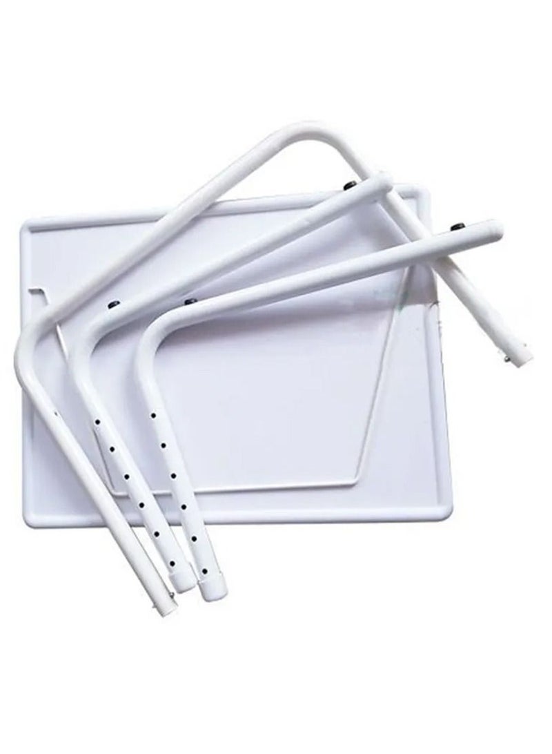 Table Mate طاولة بلاستيكية متعددة الاستخدامات قابلة للفصل والطي للاستخدام في المنزل/المكتب/القراءة/الكمبيوتر المحمول،  - Image 2