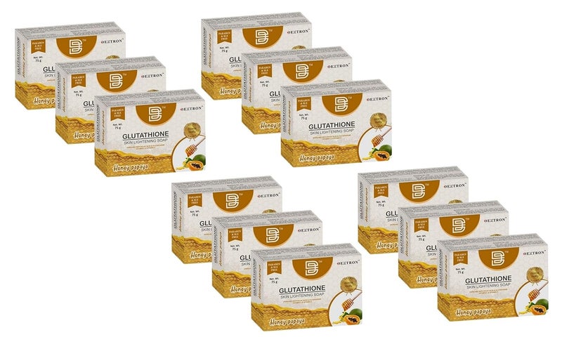 Dextron Glutathione Soap Pack of 12 - Image 1
