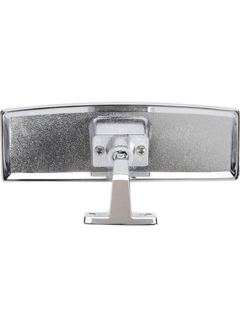 attwood attwood 9083-7 Perma-Plate Shatter-proof 180-Degree Convex Adjustable Marine Boat Mirror, One Size - Image 2