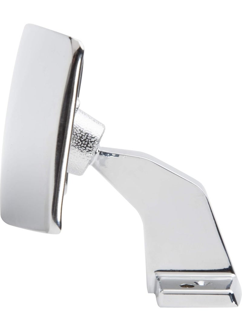 attwood attwood 9083-7 Perma-Plate Shatter-proof 180-Degree Convex Adjustable Marine Boat Mirror, One Size - Image 1