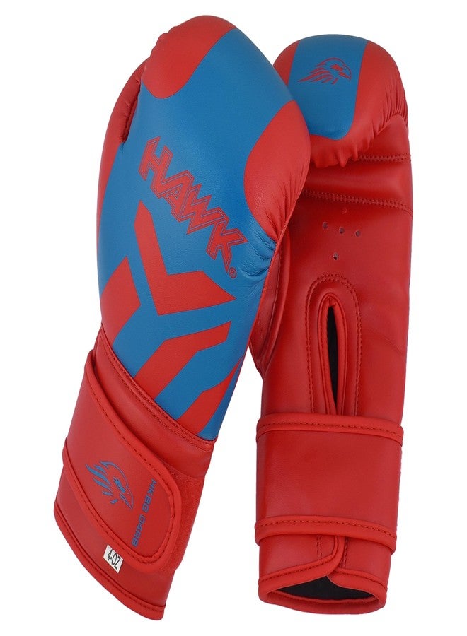 Hawk Kids Boxing Gloves 4oz, 6oz, 8oz - Youth Training Gloves for Boys & Girls | Punching Bag, Kickboxing, Muay Thai & MMA | Comfortable, Durable, and Protective (Red, 4-Oz) - Image 3