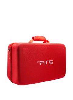 دايد سكل حقيبة PS5 - حقيبة حمل لجهاز PlayStation 5 باللون الأحمر  - Image 1