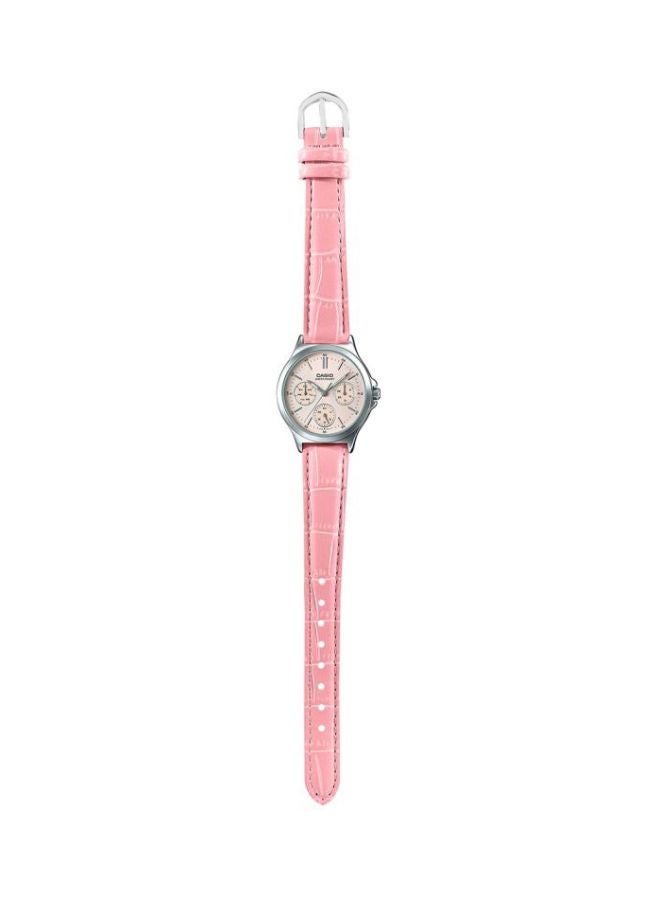 CASIO Women Enticer Chronograph Watch LTP-V300L-4AUDF - 33 mm - Pink - Image 5