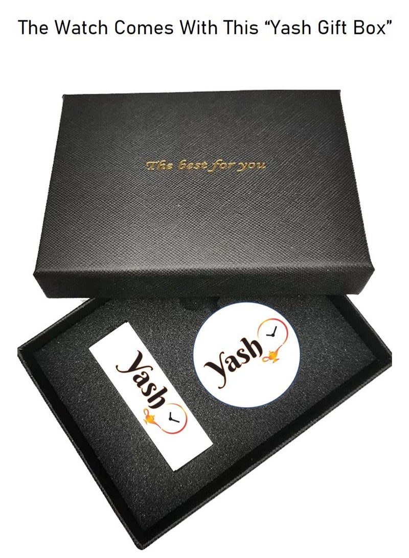 YASH Yash Fascinating I love You Brother Watch for Men Timeless Retro Quartz Pocket Gift - Image 4