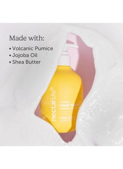 Nectar Bath Treats Nectar Life Hand Wash 14Oz Exfoliating And Moisturizing Hand Soap With Volcanic Pumice Jojoba Oil & Shea Butter Lemon Scent  - Image 4