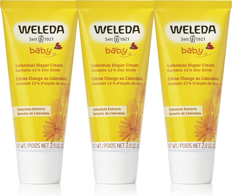 Weleda Baby Calendula Diaper Cream - Pack of 3 - Image 1
