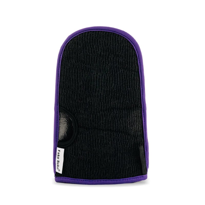Fake Bake In The Buff Exfoliating Mitt - Washable Reusable Self Tanner Lotion, Spray or Foam Prep Glove for Buffed Tan-Ready Skin - Dead Skin Remover, Buffer, Smoother - 1 Professional Mitt - Image 2