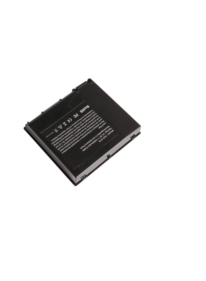 Terabyte 14.8V 5200mAh A42-G74, Laptop battery compatible for ASUS G74 G74J G74JH G74JH-A1 G74SW-A2 G74SX-A1 G74SX-A2 G74SX-3D G74SX-XR1 G74SX-XC1 G74SX-91079V G74S-XR G74SX G74SW-A1 - Image 2