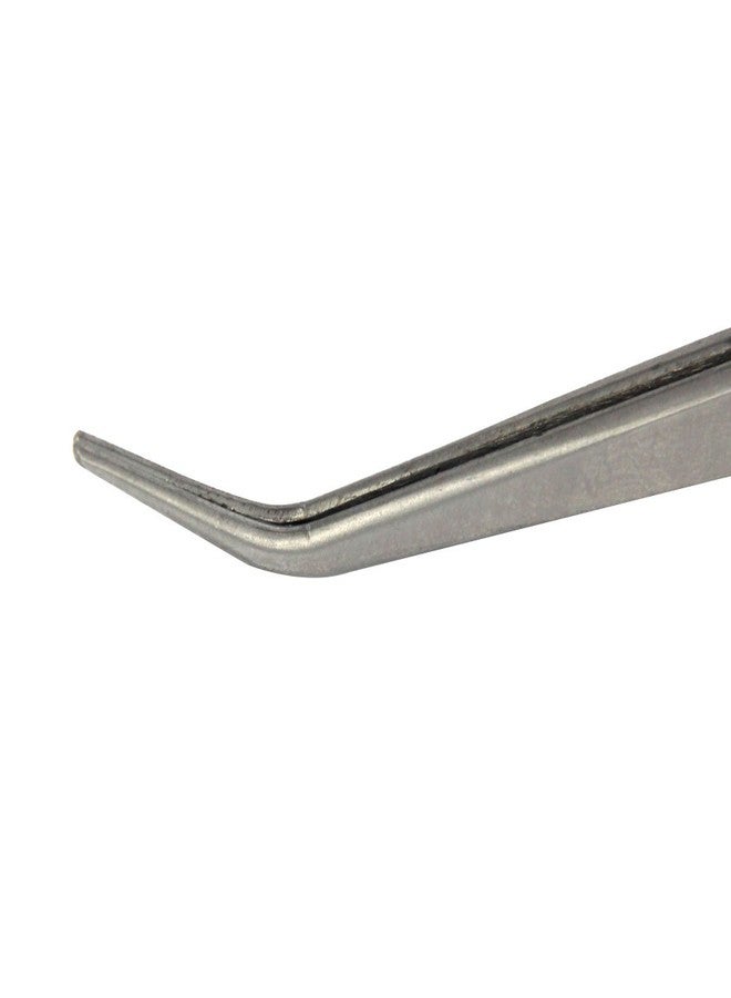 Pro'sKit 1PK-117T Tweezer Wooden handle Stainless Steel Precision Bend The Tip Bounce Tweezers (160mm) - Image 4