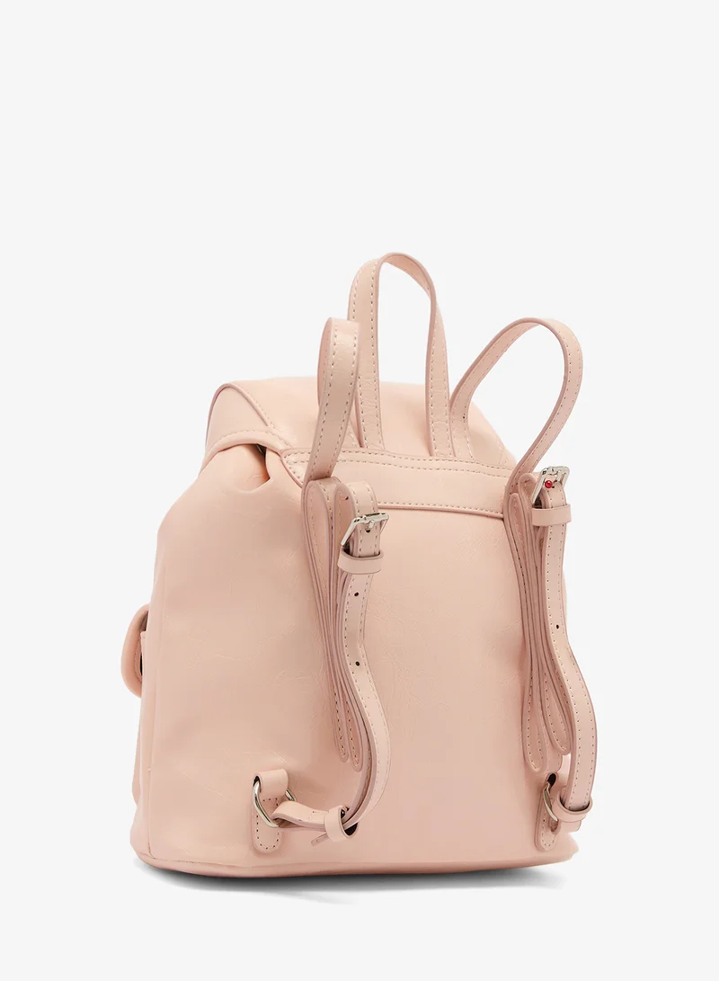 Ginger Pocket Detail School And Travel Backpack