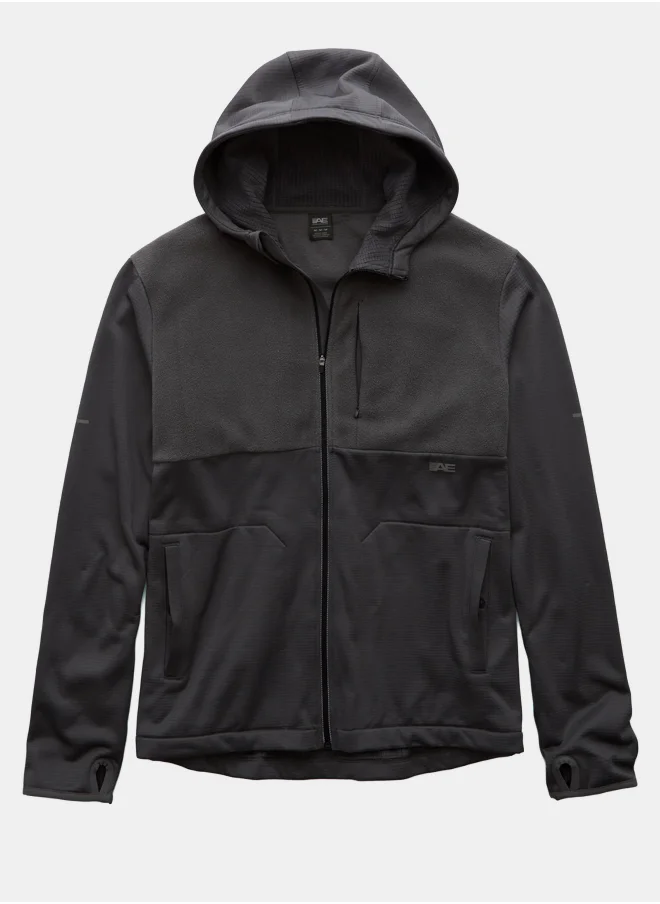 American Eagle AE 24/7 Fleece Zip-Up Hoodie