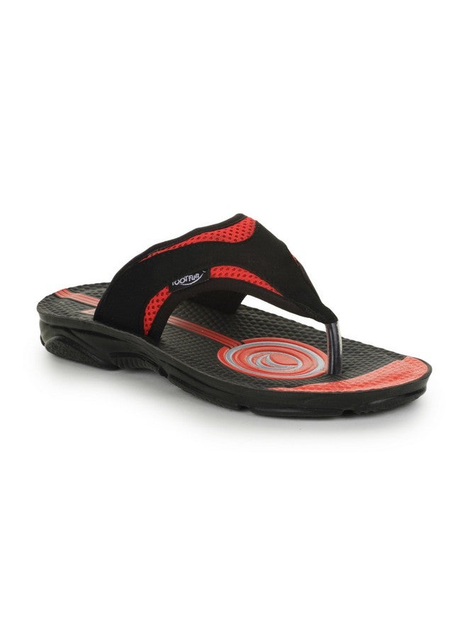 Liberty Liberty Footfun Kid Red Casual Thong, 3 UKSize-3 UK - Image 1