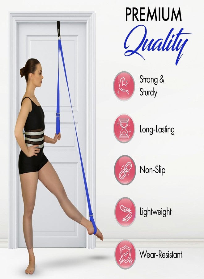 Zenmarkt Stretching Strap With Door Anchor - Stretching Equipment to Improve Legs Flexibility - Splits Trainer For Home Ideal In Ballet, Dance, Cheerleading, Taekwondo, Yoga, Pole Dancing & Gymnastics - Image 3