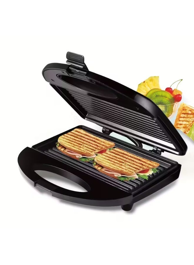 NIBEMINENT 1pc nirva Electric Sandwich Maker & Panini Press with Non-Stick Toasting Plates, -Sided Quick Toast, Removable Plates for Cleaning, Plug-in Breakfast Appliance (Compatible with Plug) - Image 5
